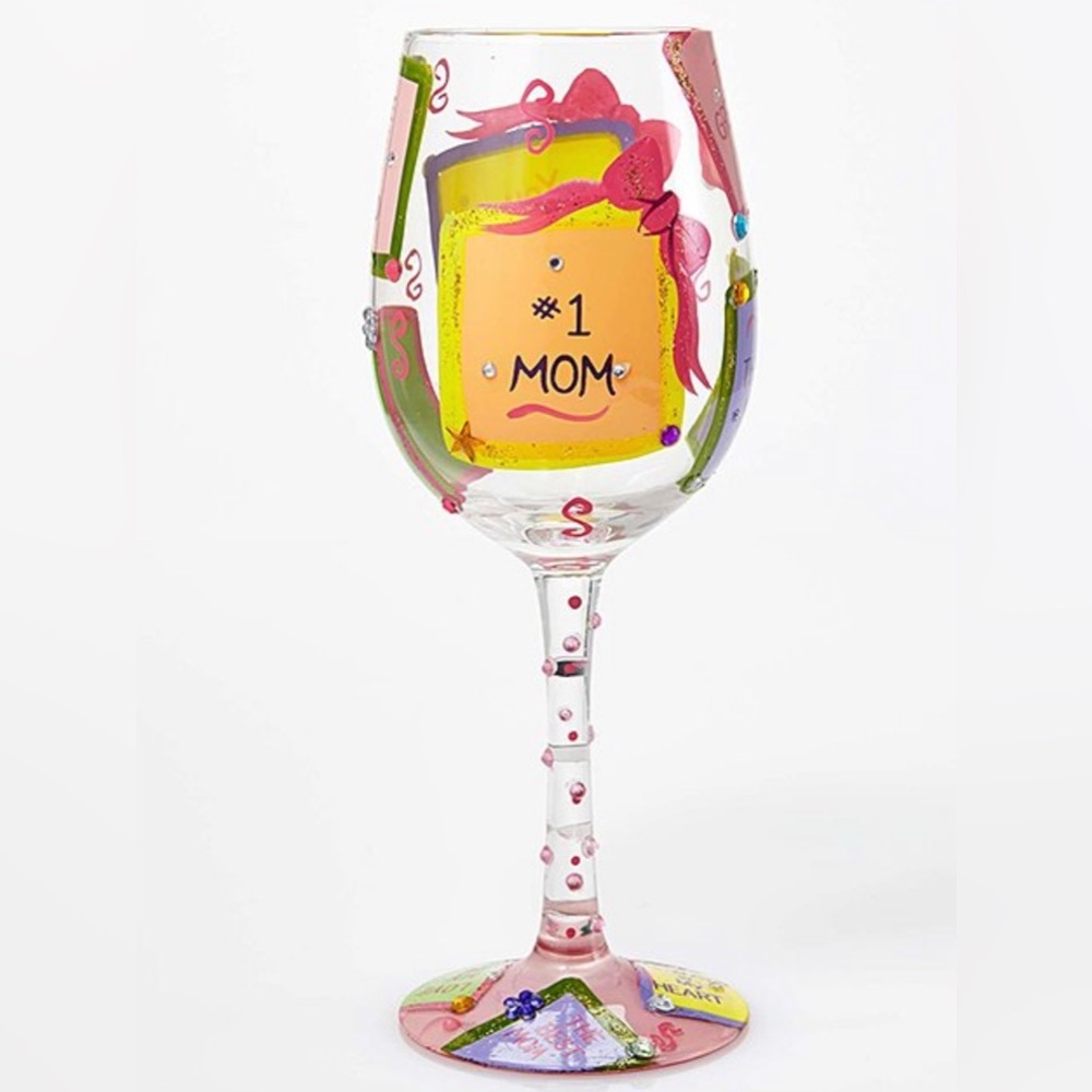 LOLITA #1 Mom Wine Glass - New in Box!
